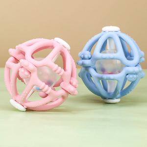Mordedores de silicona Seahorse China con forma de pretzel, raíz de loto y mono para bebés - Product Image 5