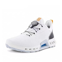 Nouvelles chaussures de golf décontractées et sportives pour hommes, dessus en cuir véritable souple, antidérapantes, idéales pour la course et la marche