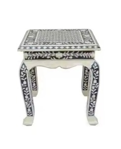 High Quality Black Bone Inlay Console <b>Table</b> Bone Inlaid Wall <b>Side</b> Storage <b>Table</b> - Product Image 4