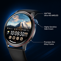 Montre connectée AMOLED 1,43 pouces pour hommes et femmes, écran Ultra-HD 466*466, appels sans fil, étanche, suivi de la santé et de la forme physique