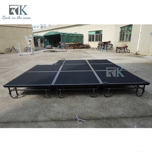 Escenario Plegable de Acero RK con Altura Ajustable de 40cm y 60cm para Banquetes de Hotel - Product Image 4