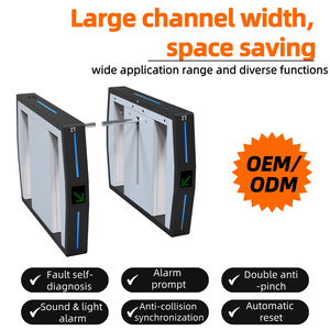 Hệ thống kiểm soát truy cập Zento với nhận dạng khuôn mặt thả cánh tay xoay cho lối vào an ninh phòng tập thể dục - Product Image 2