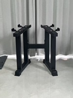 DINUO Support de Rangement Robuste pour Haltères (1 Paire) – Idéal pour Haltères Ajustables – Support en Acier pour Salle de Sport et Fitness à Domicile – Vente Flash
