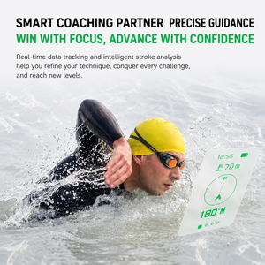 Lunettes de natation intelligentes Holoswim 3Pro Ai GPS Compass 2026, anti-buée, compatibles avec la myopie, durables, confortables - Product Image 3