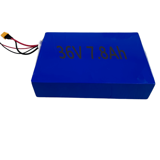 36V 7.8Ah Rechargeable Semi-solid State Lithium-ion Battery Pack with 800 Cycles CE Certified for Electric Scooter
