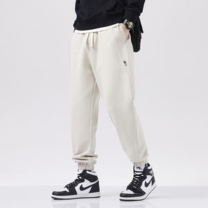 Pantaloni da uomo color kaki, larghi, in <span class=keywords><strong>lino</strong></span>, slim fit, <span class=keywords><strong>cargo</strong></span>, taglie forti, casual, chino, in cotone - Product Image 1