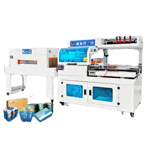 Caixa de perfume automática heat sealer filme shrink wrapper máquina L aferidor Shrink Tunnel Wrapping Packaging Machine