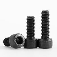 Vis à tête cylindrique à six pans creux M14 M16 M18 M20 M24 M27 M30 DIN912 Grade 8.8 en acier oxydé noir