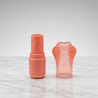 Tube de rouge à lèvres en forme de patte de chat Yuecai, conteneur vide pour baume à lèvres, emballage cosmétique en gros avec logo et couleur personnalisés, 3,5 g