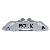 R6T Pabrik Grosir Kaliper Rem 6-Piston Ringan Terbuat dari Aluminium Forged Bersertifikasi TS16949 Ukuran 355-380mm yang Dapat Disesuaikan