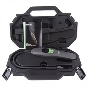 เครื่องตรวจจับการรั่วไหลของก๊าซฮาโลเจนแบบพกพาที่มีความไวต่อเสียงปรับได้สำหรับ CFCs HCFCs HCS HCS hfos R404A R1234YF - Product Image 2