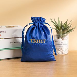 Bolsas de Terciopelo con Cordón Bordadas Personalizadas Reciclables, Bolsas de Almacenamiento para Velas, Joyas y Regalos, Bolsas de Embalaje de Terciopelo - Product Image 4
