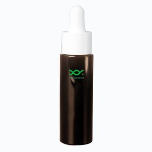 Xypackaging - Botellas de Plástico PET PCR Vacías de 30 ml (1 oz), Color Negro, Pequeñas, con Gotero, para Serigrafía, Uso en Ropa de Cama y Almohadas, Venta al por Mayor - Product Image 1