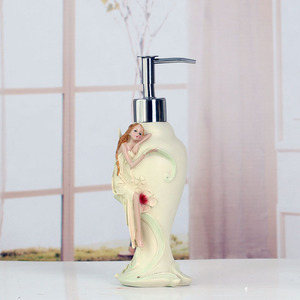 Juego de Accesorios de Baño de Estilo Nórdico, Figura de Ángel de Resina, Organizador de Loción para Baño, Decoración para el Hogar, Regalo - Product Image 6