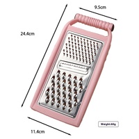 Coupe-légumes et trancheuse à pommes de terre manuelle multifonctionnelle en acier inoxydable OEM/ODM, râpe et trancheuse de cuisine domestique en PP