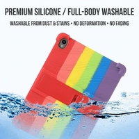 Étui de protection léger en silicone Imiracle pour tablette ONN, avec dissipation thermique, antichoc, antidérapant et support intégré