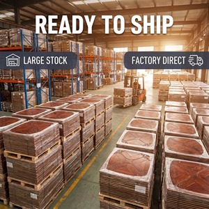 <span class=keywords><strong>Parquet</strong></span> en bois d'ingénierie avec substrat en bouleau importé, placage de 1,2 mm, système de verrouillage plat pour projets commerciaux et d'ingénierie, vente en gros - Product Image 6