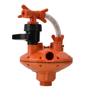Hot Sales Red Plastic Drinking System Water Line Poultry Water Pressure Regulator