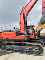 Excavadora Doosan DX340 2023 de Segunda Mano de Alta Calidad, 33200 kg de Peso Operativo, 400 Horas, Bajo Kilometraje, Motor, Caja de Cambios, Bomba, Rodamientos