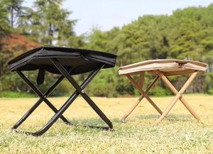 Chaise pliable de voyage pour le camping avec poche de rangement, siège pliant portable pour la pêche, la randonnée, cadeaux - Product Image 4