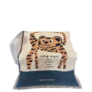 Commerce extérieur Transfrontalier Raschel Canapé Jeter Couverture Polyester/Coton Quatre Saisons Style Européen Américain Tente Décoration - Product Image 5