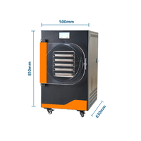 Lyophilisateur industriel de grande capacité 4-20KG Lyophilisateur pour la transformation des aliments, fruits et légumes Équipement de lyophilisation 6kg