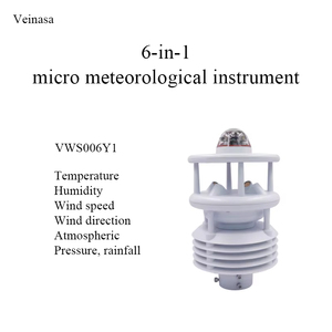 Недорогая интеллектуальная сельскохозяйственная метеостанция с Wi-Fi, IP65, OEM-датчиками температуры, влажности, скорости и направления ветра - Product Image 5
