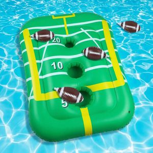 Hot Selling 36 Inch <b>Inflatable</b> Football Toss <b>Pool</b> Game Floating Target with Balls Summer Water Toy <b>for</b> Adults Family Beach Yard - Product Image 3