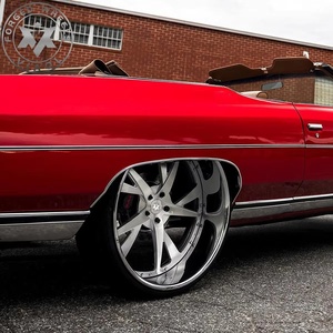 Viaol Nouvelles jantes forgées chromées à fond profond pour Regal <span class=keywords><strong>Chevrolet</strong></span> Impala Taycan Charger SRT Hellcat <span class=keywords><strong>Chevrolet</strong></span> C10 - Product Image 1