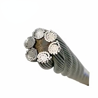 Câble métallique en acier au carbone galvanisé haute flexibilité 6*37+FC pour grues, levage, treuils, applications de construction