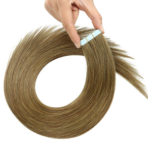 Extensions de <span class=keywords><strong>cheveux</strong></span> à bandes adhésives 2026 Skin Weft Straight Double Drawn Remy 100% <span class=keywords><strong>Cheveux</strong></span> Humains Double Drawn - Product Image 6