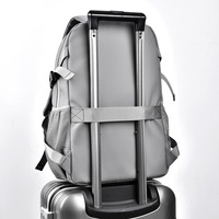 Sac à dos pour ordinateur portable Oxford imperméable personnalisable en stock, sac à dos pour hommes, voyage d'affaires, étudiant, sac à dos pour ordinateur portable pour la vie quotidienne, décontracté