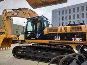 Excavatrice CAT 330C 330CL d'occasion, Caterpillar d'origine, 30 tonnes, modèle moyen, 330b 330bl 330d 330d2 330dl, bon prix, en stock - Product Image 2