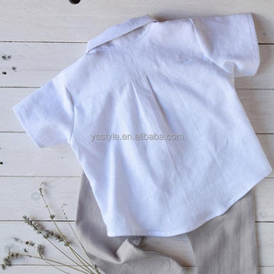 Set OEM per Bambini <span class=keywords><strong>con</strong></span> Produzione Rapida, <span class=keywords><strong>Camicia</strong></span> Vintage a Maniche Corte e Pantaloni, Completo per Neonati e Bambini Piccoli <span class=keywords><strong>con</strong></span> <span class=keywords><strong>Papillon</strong></span> - Product Image 4