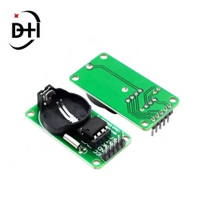 Módulo de reloj en tiempo real DS1302 sin batería CR2032 en stock - Product Image 2