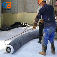 Revestimiento de Arcilla Geosintética GCL, Manta Impermeable de Bentonita para Estanques de Peces, Presas, Lagos y Vertederos