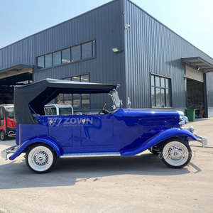 Voitures classiques bleues de transport spécialisé, mini-buggies vintage tout-terrain, véhicules rétro à grande vitesse, voitures classiques antiques pour adultes - Product Image 1