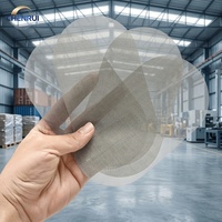 Bagian Mesin Ekstrusi Panas dari Baja Anti Karat, Kawat Anyaman Berpinggir Bundar, Filter Disc, Lembaran Filter Mesh, Plat Saringan
