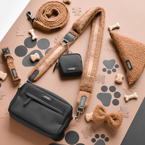 Üreticileri OEM tasarımcı evcil hayvan koşumu kış yumuşak yastıklı ayarlanabilir köpek koşum ve önündeki D halka ile kurşun - Product Image 4