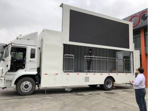 Layar <span class=keywords><strong>LED</strong></span> Panel Display Truk Video <span class=keywords><strong>Led</strong></span> Iklan Digital Layar <span class=keywords><strong>Mobile</strong></span> Tahan Air - Product Image 2