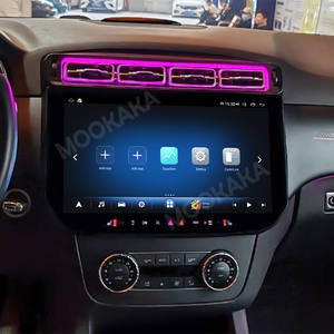 Mookaka-Autoradio Android 13.3 "pour Mercedes Benz ML 2012-2015 Écran avec les lumières d'ambiance avec Carplay FM <span class=keywords><strong>AM</strong></span> GPS DSP - Product Image 6