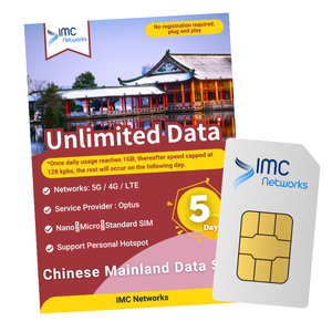 Tarjeta SIM/eSIM 4G 5G Personalizada para China Continental, Datos Móviles Ilimitados de 1 a 30 Días para Viajes y Roaming Global/Conectividad de Datos IOT y M2M - Product Image 3
