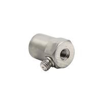 Capteur de vibration à sortie de tension IEPE, transducteur d'accéléromètres avec fréquence de 1 à 12 kHz et plage de 5000 g pour utilisation en laboratoire