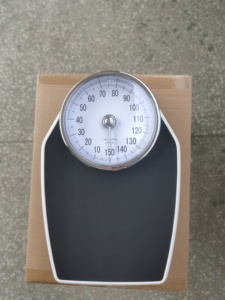 Tragbare Rutschfeste 150kg 330Lb Präzise Mechanische Medizinische Personenwaage Körperwaage Hohe Qualität - Product Image 3