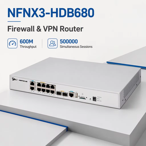 อุปกรณ์รักษาความปลอดภัยเครือข่ายองค์กร NSFOCUS NFNX3-HDB680 ไฟร์วอลล์และเราเตอร์ VPN-Stock ความเร็วส่งข้อมูล 600M พอร์ต 10* - Product Image 1