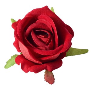 Cabeza de Rosa Artificial de Tela de Seda, Alta Simulación, Decoración para Bodas, Material para Manualidades DIY - Product Image 4