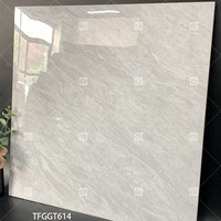 Carreaux de Porcelaine Brillants de Foshan 60x60, Sol Effet Marbre Porcelanato pour Salon