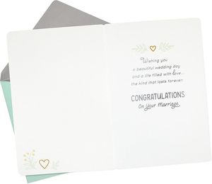 Tarjeta de Felicitación Premium con Diseño Floral y de Mariposas, Perfecta para Bodas, Aniversarios, Despedidas de Soltera y Compromisos - Product Image 3