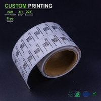 Étiquette en papier destructible personnalisée, code QR, autocollant en rouleau, fragile, anti-effraction, imperméable pour l'électronique et les appareils