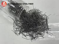 Fibras de acero al carbono recubiertas, alambres de acero resistentes a la tracción duraderos con extremo enganchado para construcción de paredes y puentes arquitectónicos